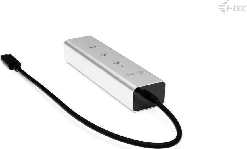 i-tec USB-C Charging Metal HUB 5port with USB-C video 8K, Power Delivery 85W