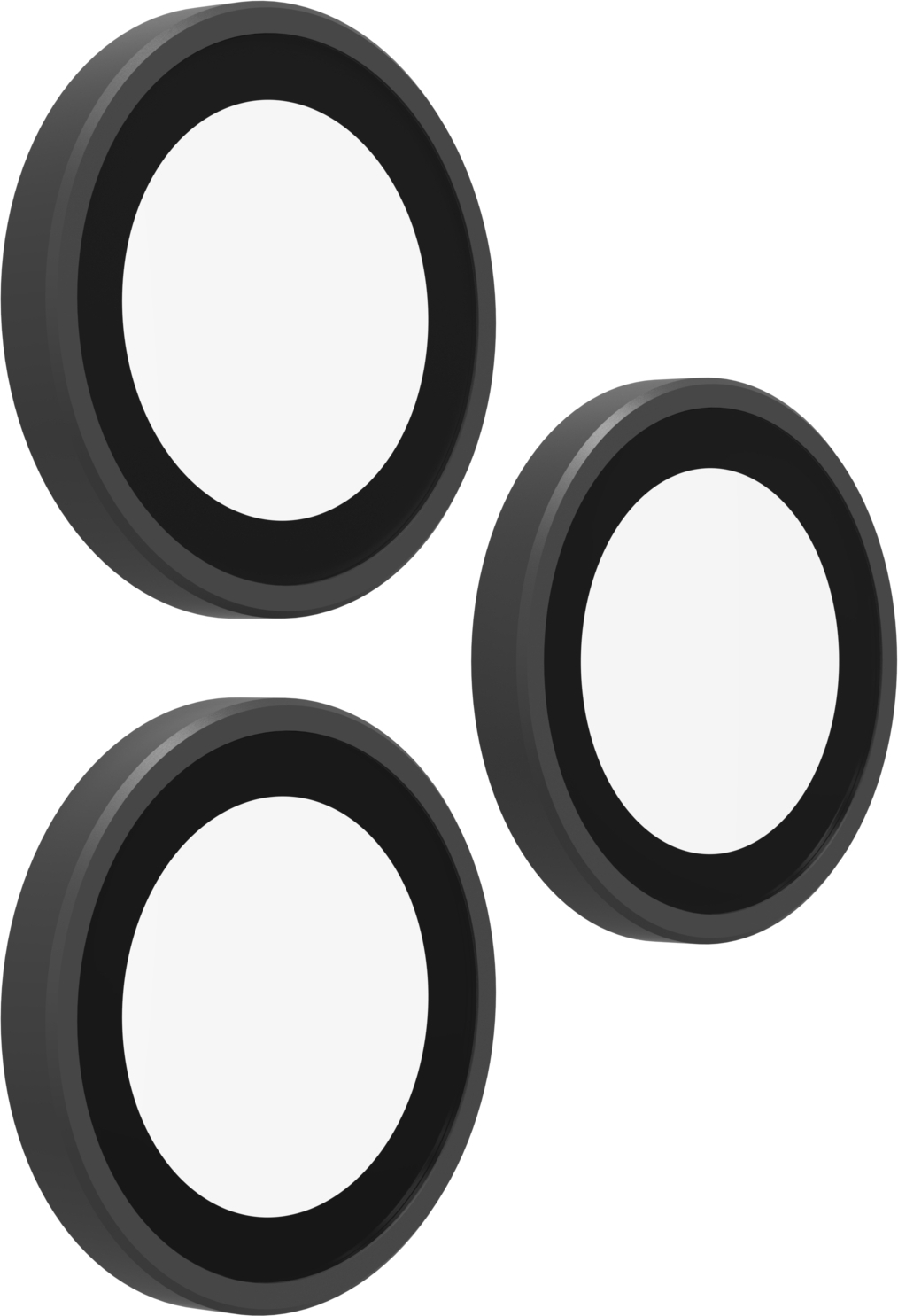 ZAGG Ochranná čočka Premium pro Apple 17 Pro/Pro Max/16 Pro/Pro Max/15 Pro/Pro Max - stříbrná