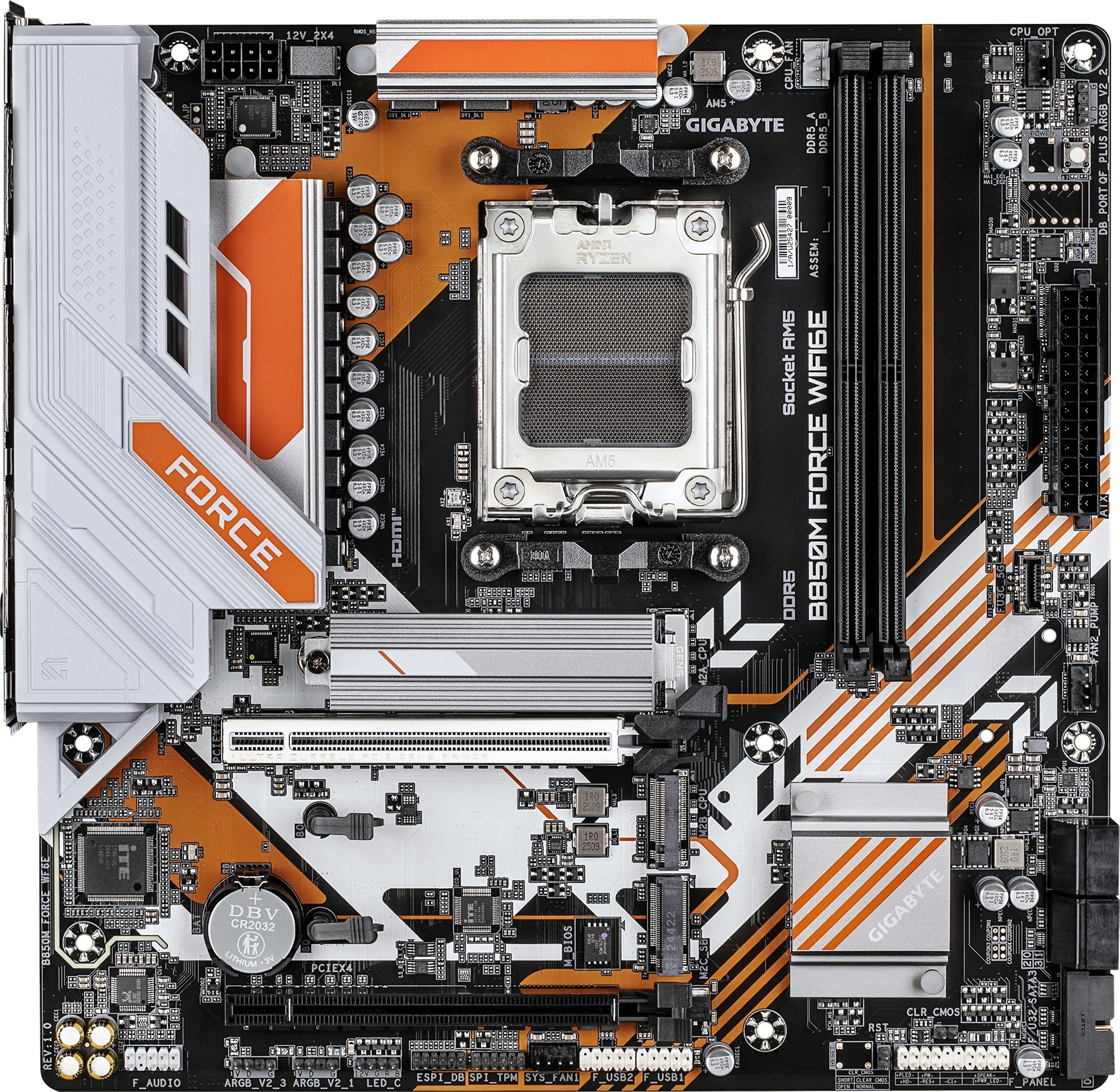 GIGABYTE MB Sc AM5 B850M FORCE WIFI6E, AMD B850, 2xDDR5, WIFI, 1xDP, 1xHDMI, mATX