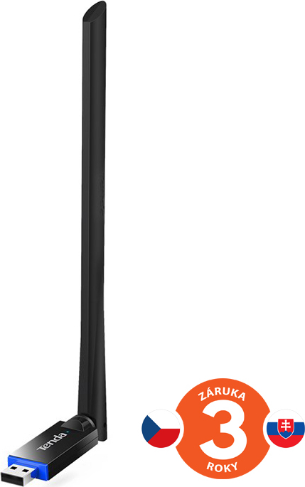 Tenda U11 Pro Wireless AX900 USB Adapter, 802.11ax/ac/b/g/n, 886 Mbps, anténa 6 dBi