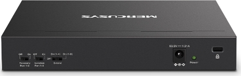 Mercusys MS110P 10xFE desktop switch 8xPoE+