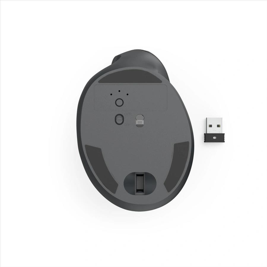 Hama vertikálna ergonomická bezdrôtová myš EWM-500L, pre ľavákov, čierna