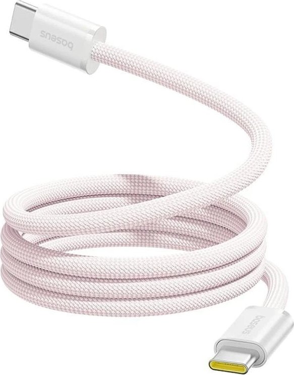 NoName Baseus Dynamic 4 Pro Series Datový Kabel USB-C - USB-C 100W 1m Baby Pink