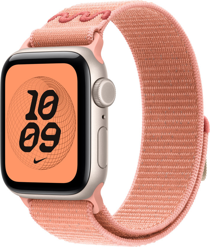 Apple Watch Acc/46/Alpenglow Pink Nike Sport Loop