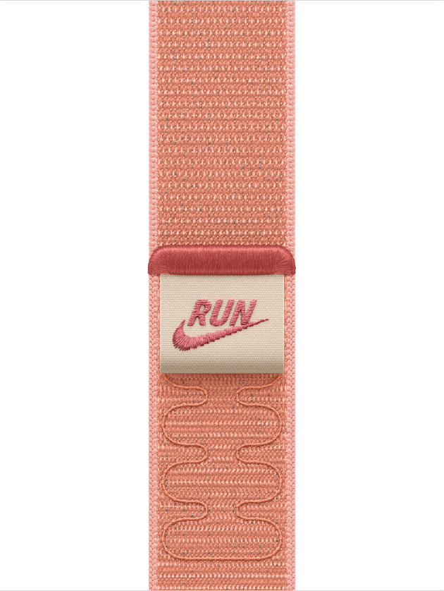 Apple Watch Acc/46/Alpenglow Pink Nike Sport Loop