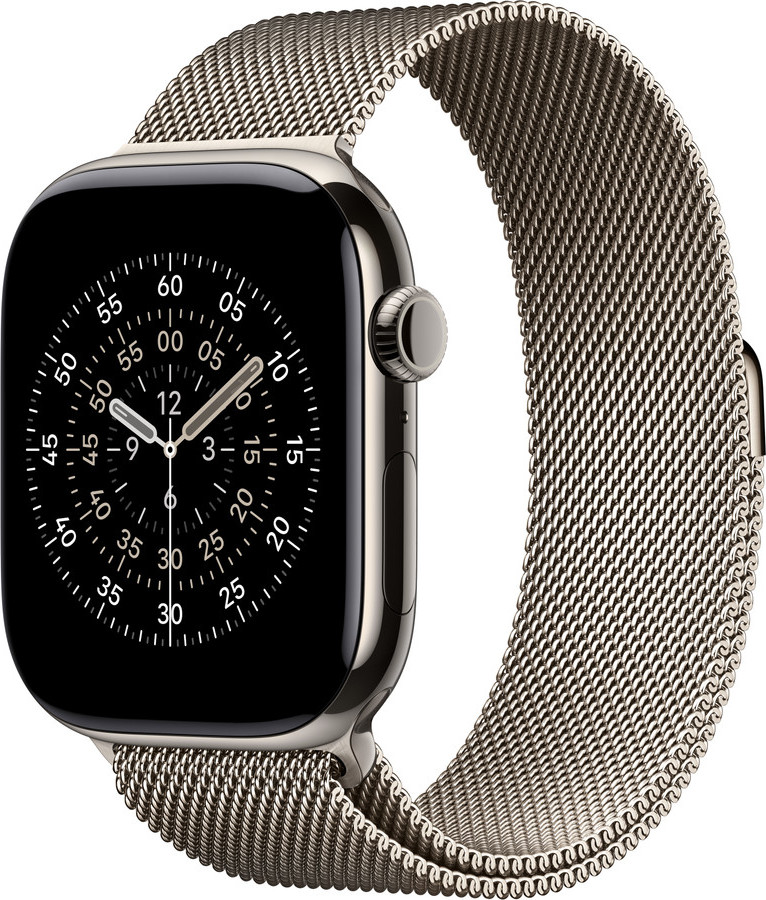 Apple Watch Acc/46/Natural Milanese Loop - M/L