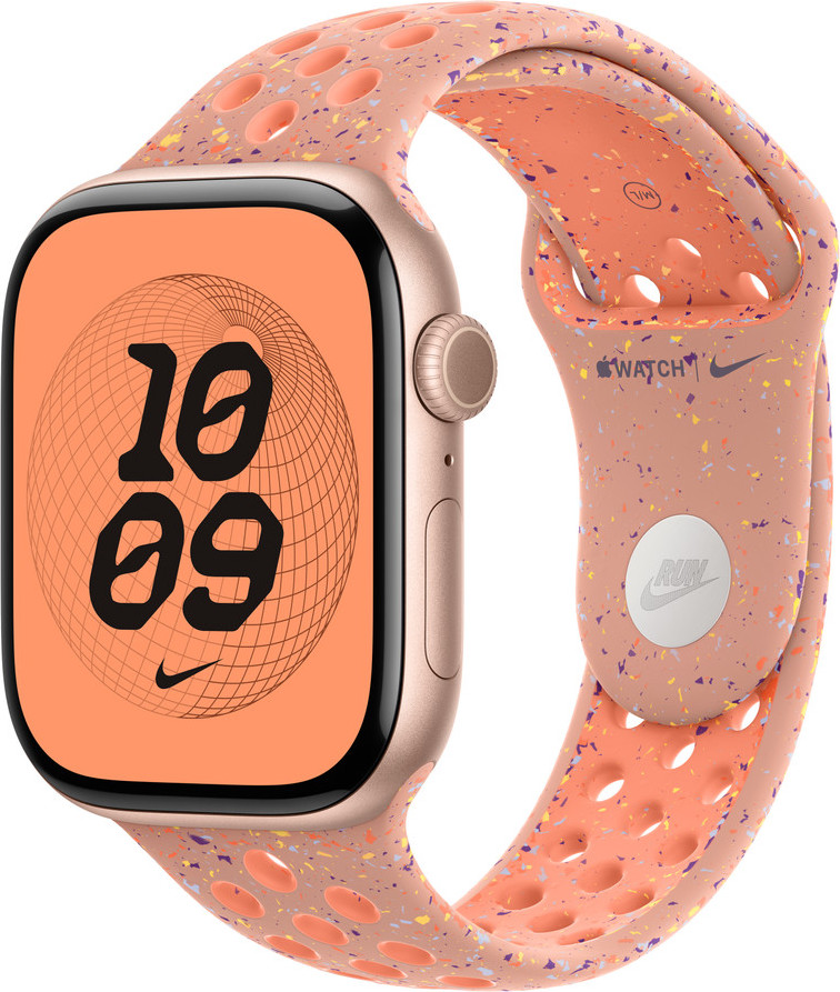 Apple Watch Acc/46/Alpenglow Pink Nike Sport Band - M/L