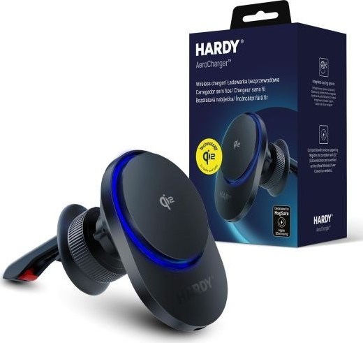 3mk držák do auta HARDY AeroCharger 15W MPP Qi2 Black