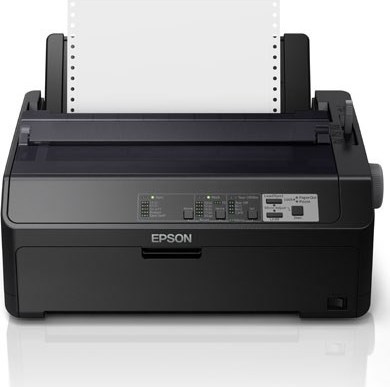Ihličková tlačiareň EPSON FX-890IIN, A4, 2x9 ihiel, 612 znakov za sekundu, 1+6 kópií, USB 2.0, LPT, Ethernet
