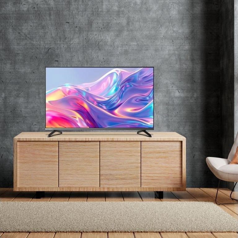 CHiQ U50QST TV 50", UHD, QLED, ultratenká, Google TV, DLG 120 Hz, Dolby Audio, Frameless, metalická