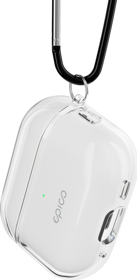 Epico transparent pouzdro s karabinou AirPods Pro 3