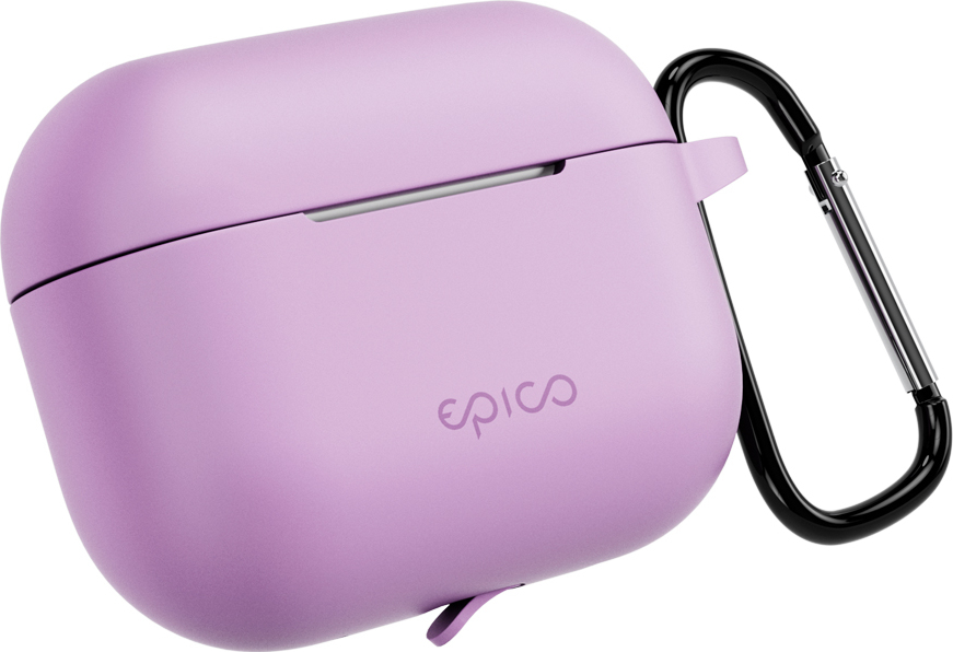 Epico pouzdro s karabinou AirPods Pro 3 - fialová