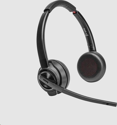 HP Inc. Poly Savi 8420 Office Stereo Microsoft Teams Certified DECT 1880-1900 MHz Headset