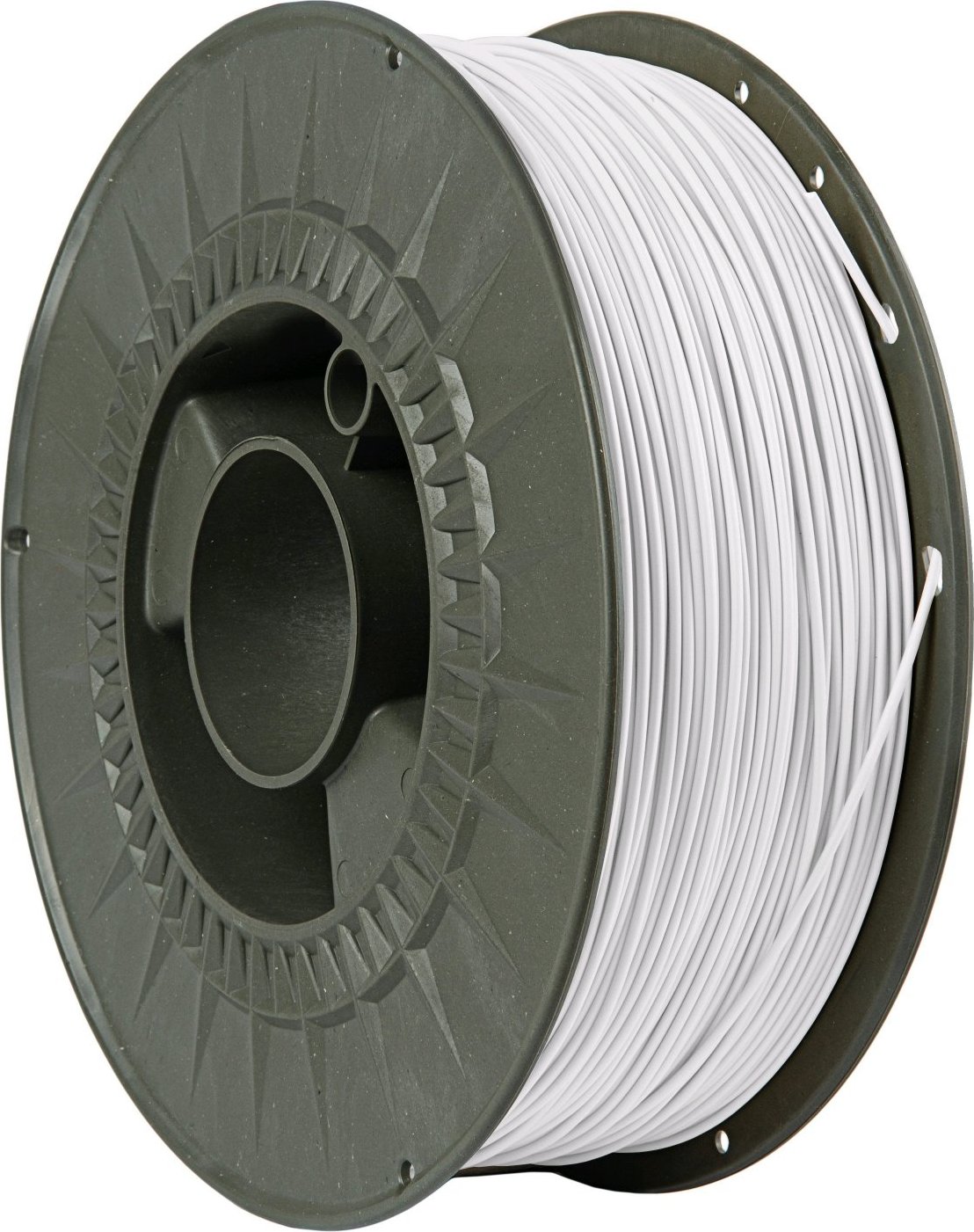 C-TECH Tisková struna (filament) ESSENTIAL LINE, PLA, bílá, 1,75mm, 1kg