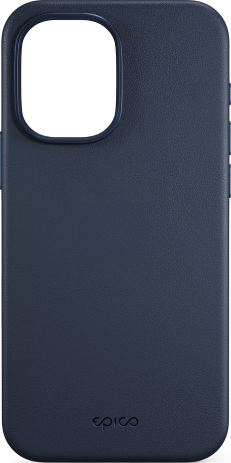 Epico Leather Mag+ Case iPhone 17 - modrá
