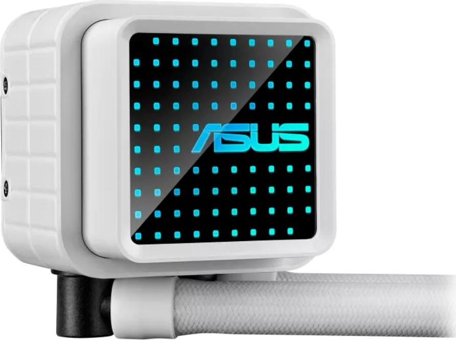 ASUS vodní chladič CPU AIO PRIME LC 360 ARGB, 3x120mm, AM5, LGA1851, Bílá