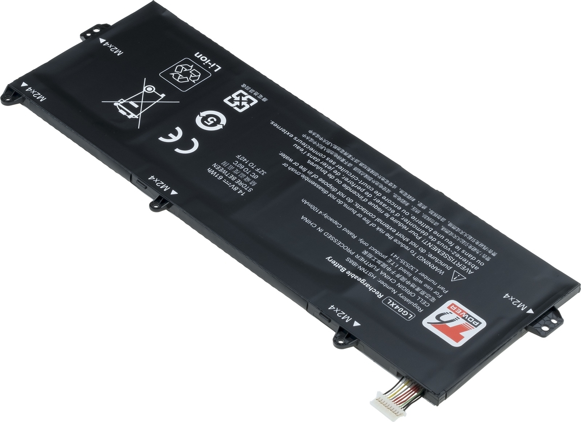 Baterie T6 Power pro HP Pavilion 15-cs1000, 15-cs2000, 15-cs3000 serie, 4100mAh, 61Wh, 4cell, Li-pol