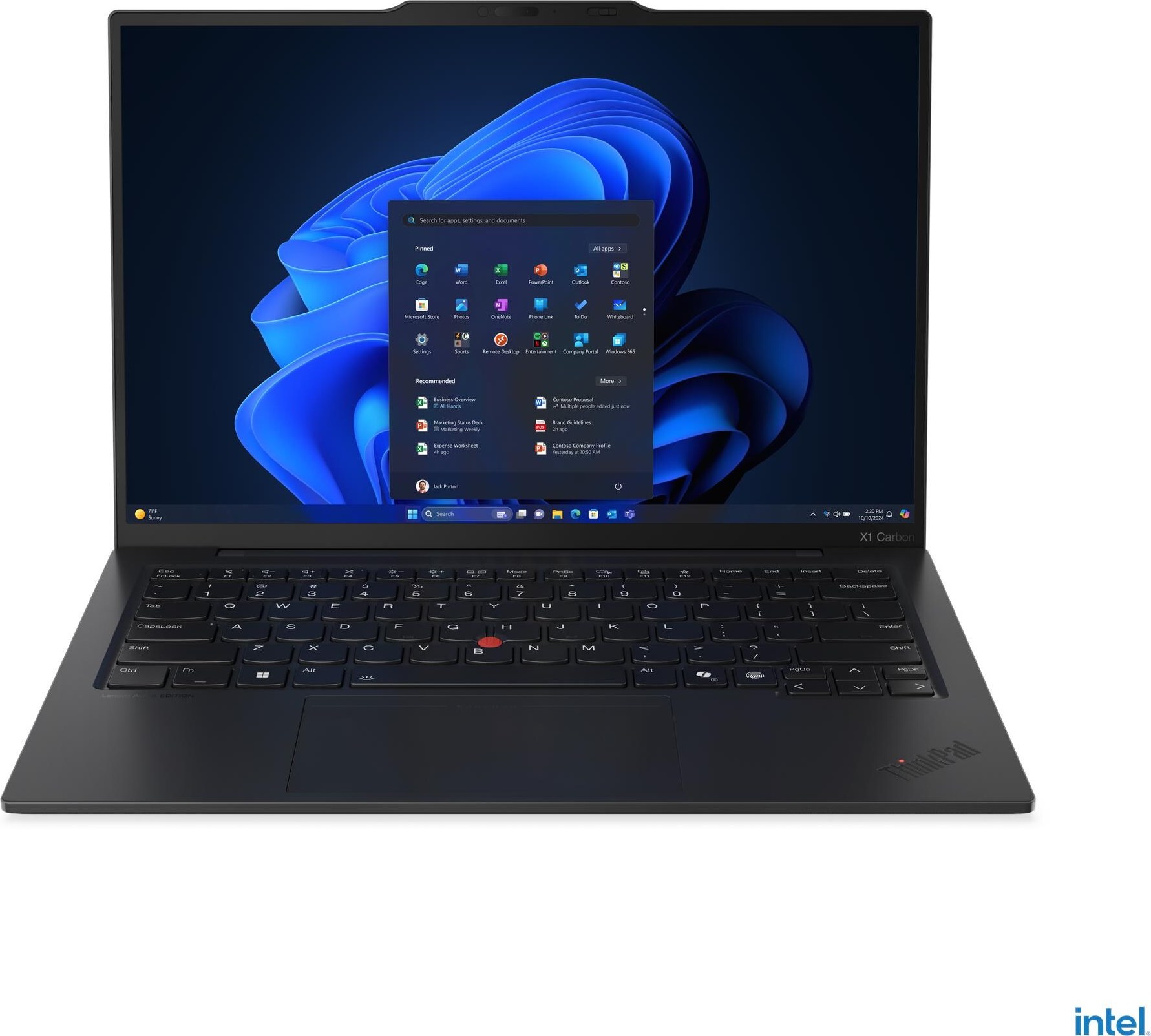 Lenovo ThinkPad X/ThinkPad X1 Carbon G13/Intel U7 258V/14"/2880x1800/32GB/2TB/Intel int/W11P/Black/3