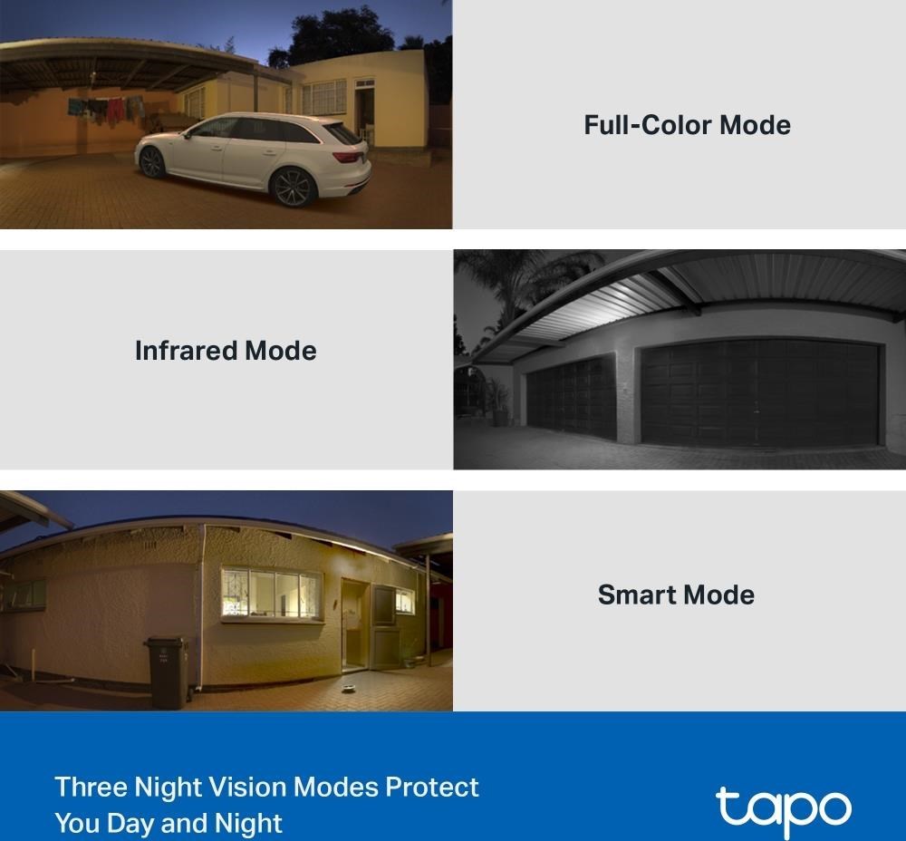 TP-Link Tapo C510W(2-pack) venkovní-outdoor kamera, (3MP, PTZ, 2K 1296p, WiFi, IR 30m, micro SD card)