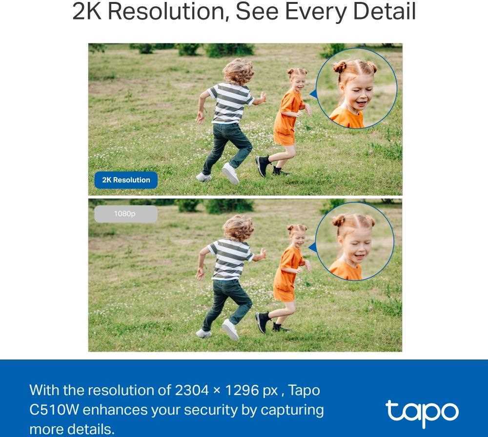 TP-Link Tapo C510W(2-pack) venkovní-outdoor kamera, (3MP, PTZ, 2K 1296p, WiFi, IR 30m, micro SD card)