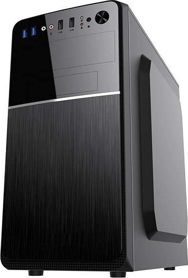 VEIN X VeinX case Chant CH25M Micro Tower, bez zdroje, 1x USB-C, 2x USB3.0, 1x USB2.0, černá