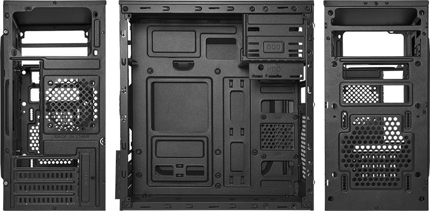 VEIN X VeinX case Chant CH25M Micro Tower, bez zdroje, 1x USB-C, 2x USB3.0, 1x USB2.0, černá