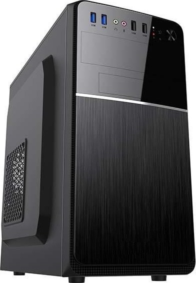 VEIN X VeinX case Chant CH25M Micro Tower, bez zdroje, 1x USB-C, 2x USB3.0, 1x USB2.0, černá