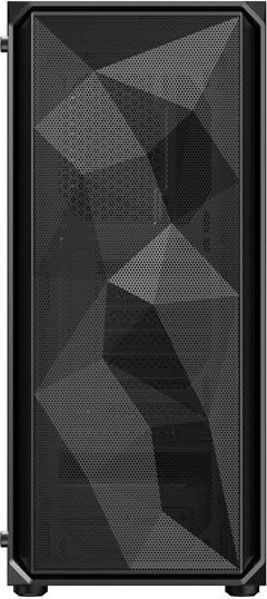 VEIN X VeinX case ME19A Mid Tower, bez zdroje, 1x USB3.0, 1x USB2.0, 4x 120mm ARGB Fan, 1x ARGB Controller, černá