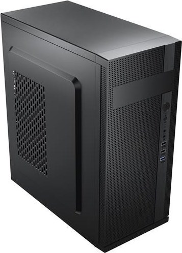 VEIN X VeinX case ID02A Mid Tower, bez zdroje, 1x USB3.0, 2x USB2.0, černá