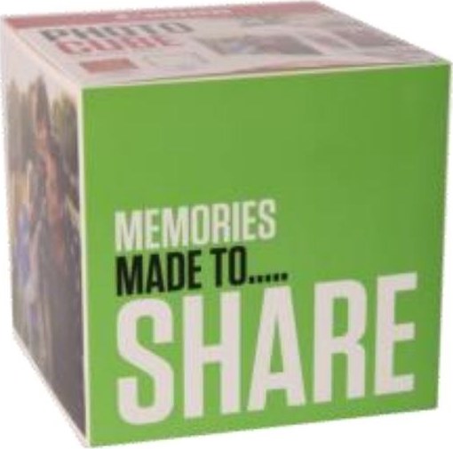 Canon CARTRIDGE PG-560/CL-561 PHOTO CUBE Creative Pack White Green - 5x5 fotopapír (PP-201 40 obr.)