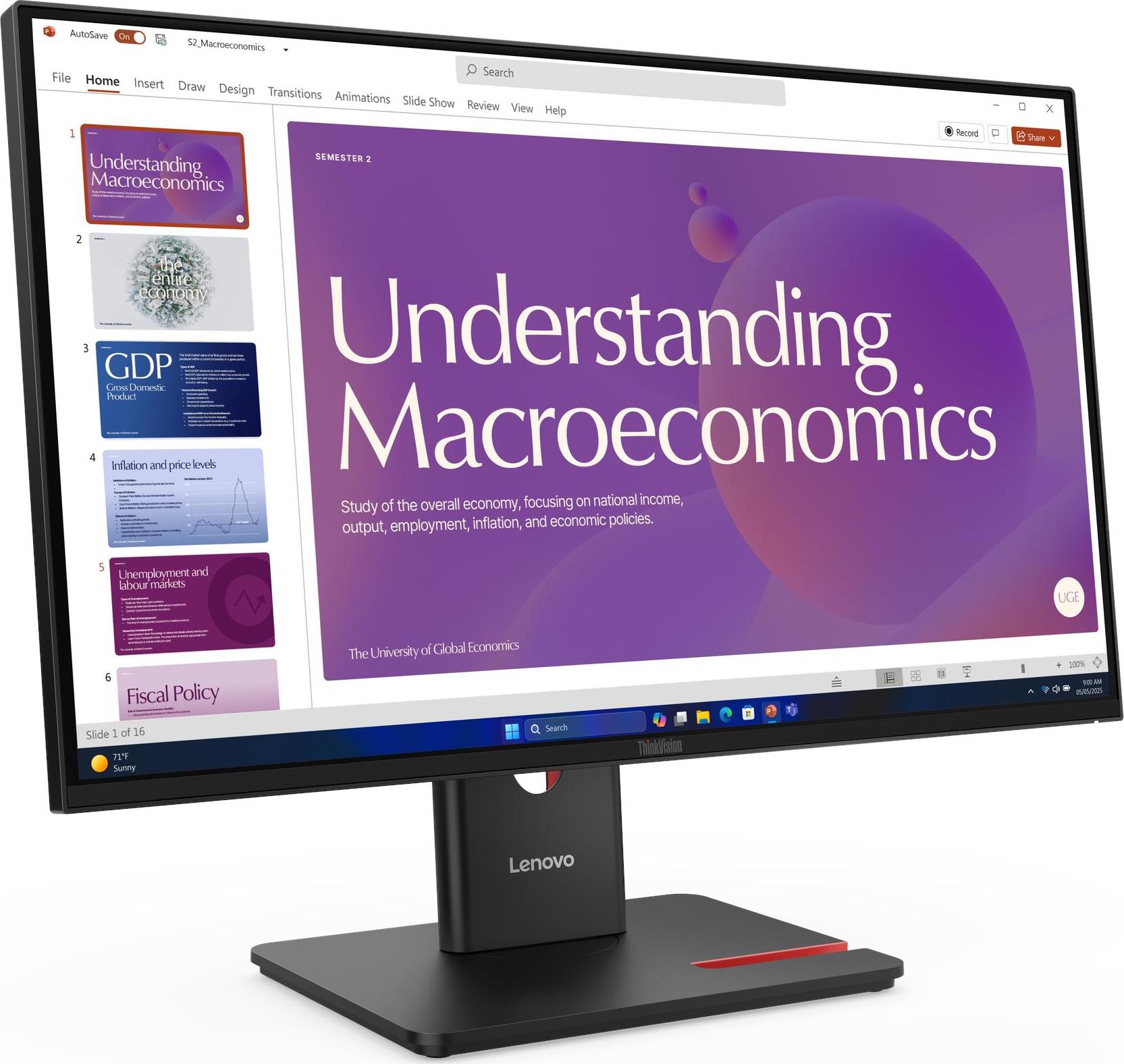 LENOVO LCD ThinkVision T24-40 - 23.8",IPS,mat,16:9,1920x1080,178°/178°,4/6ms,250cd/m2,1500:1,DP,HDMI,PIVOT,VESA,3Y