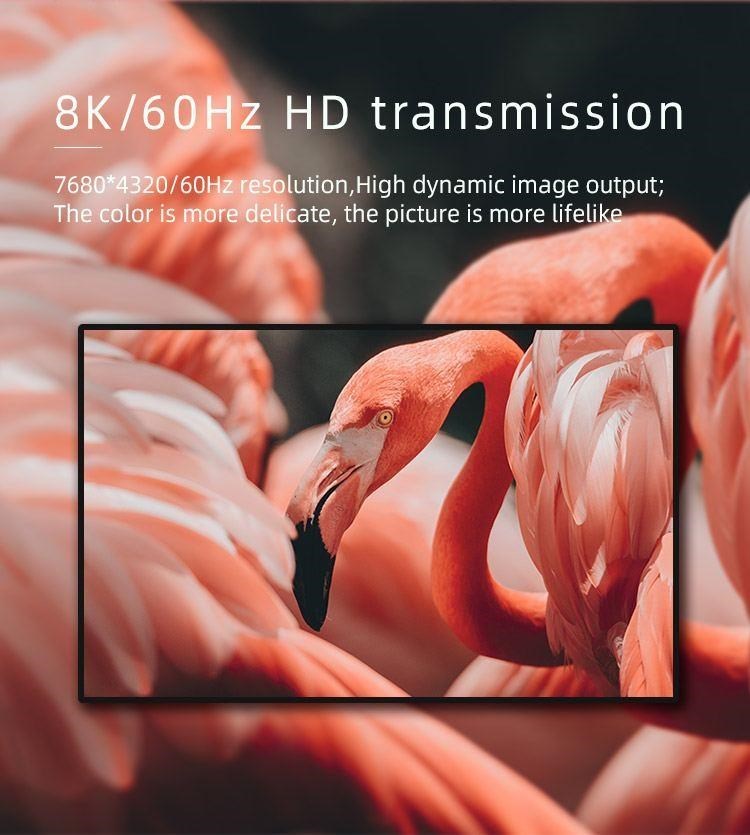PremiumCord HDMI 2.1 splitter 1-2 porty, 8K@60Hz, 4K@120Hz, 1080p, HDR