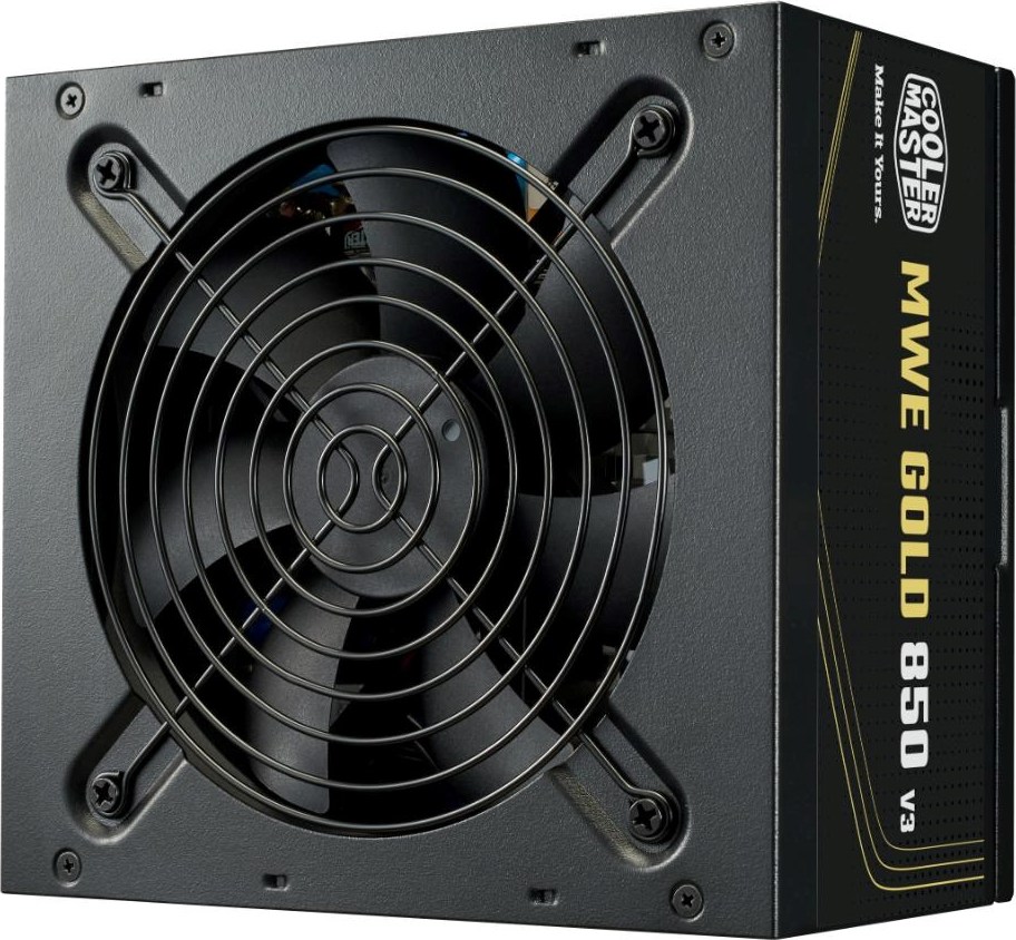 CoolerMaster Cooler Master zdroj MWE Gold 850W V3, 120mm, 80+ Gold, ATX 3.1