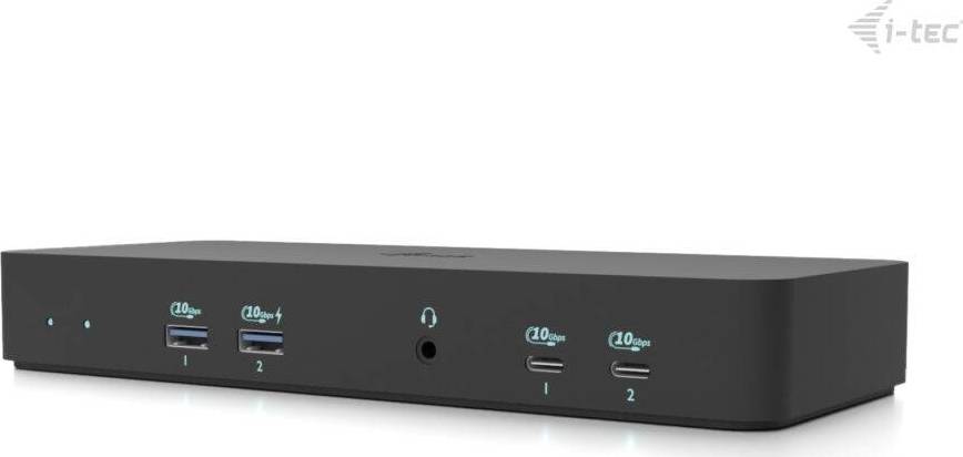 i-tec USB-C Intelligent Triple Display Docking Station, Power Delivery 100W