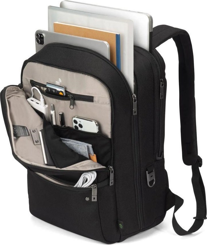 DICOTA Eco Backpack Plus BASE 13-15.6, čierna