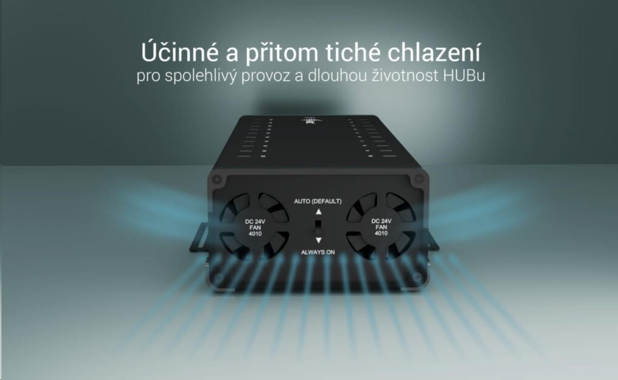 i-tec USB-C/USB-A Metal Charging + data HUB, 15W per port, 20x USB-C