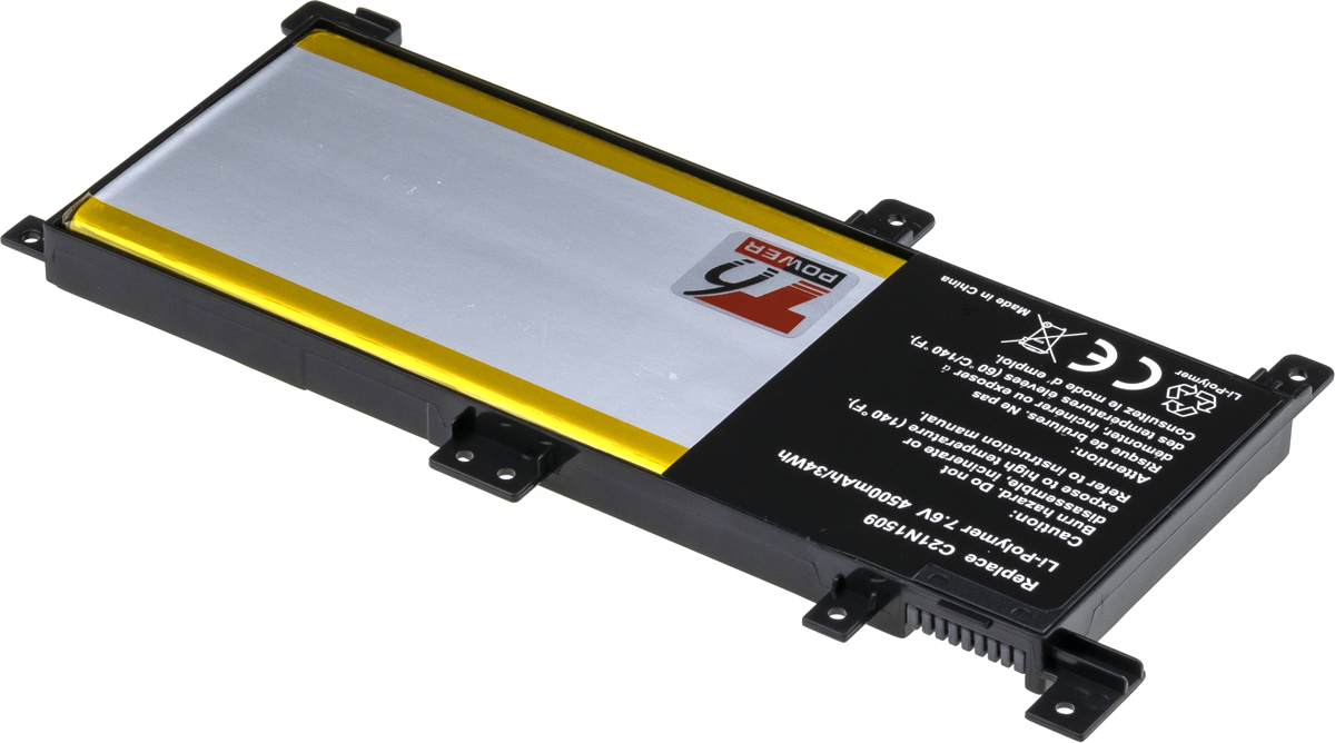Baterie T6 Power Asus X556U, F556U, A556U, K556U, R519U, R558U, 4500mAh, 34Wh, 2cell, Li-pol