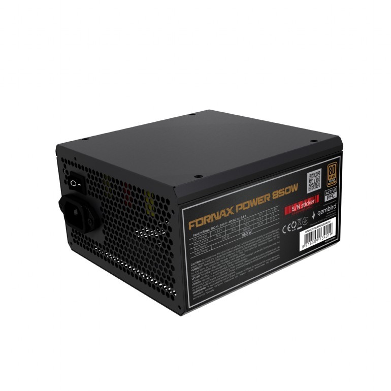 GEMBIRD FX 850W 80+ Bronze industrial