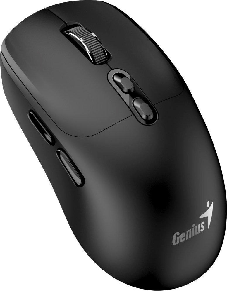 GENIUS myš NX-8080S BT/ duální Bluetooth + 2,4GHz/ 1600 dpi/ Copilot/ bezdrátová/ tichá/ černá