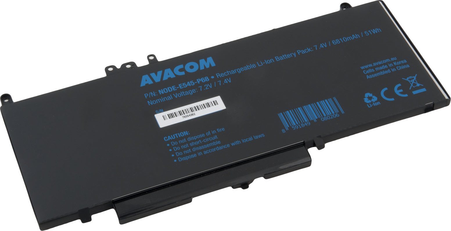 AVACOM batéria pre Dell Latitude E5450 Li-Pol 7,4V 6810mAh 51Wh