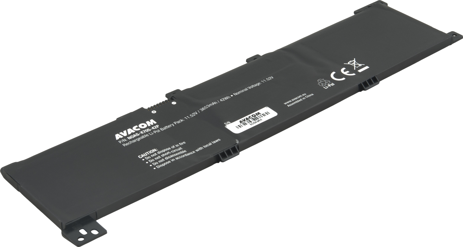 Baterie AVACOM pro Asus VivoBook X705 Li-Pol 11,52V 3653mAh 42Wh