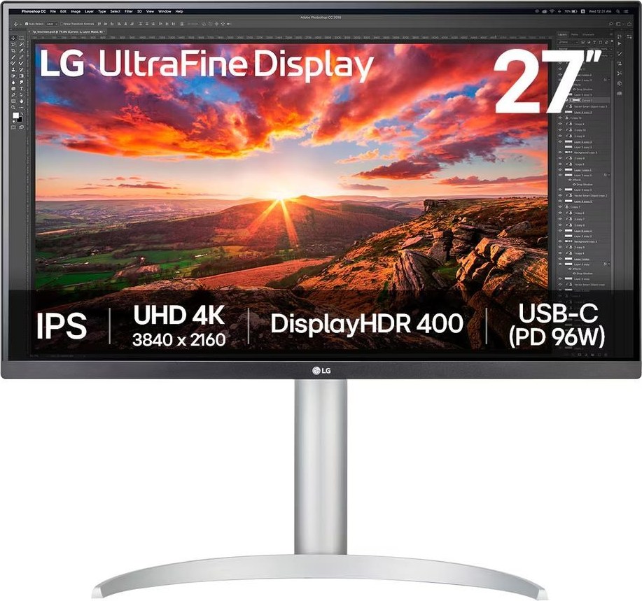 LG MT IPS LCD LED 27" 27UP850K-W - IPS panel, 3840x2160, HDMI, DP, USB-C PD