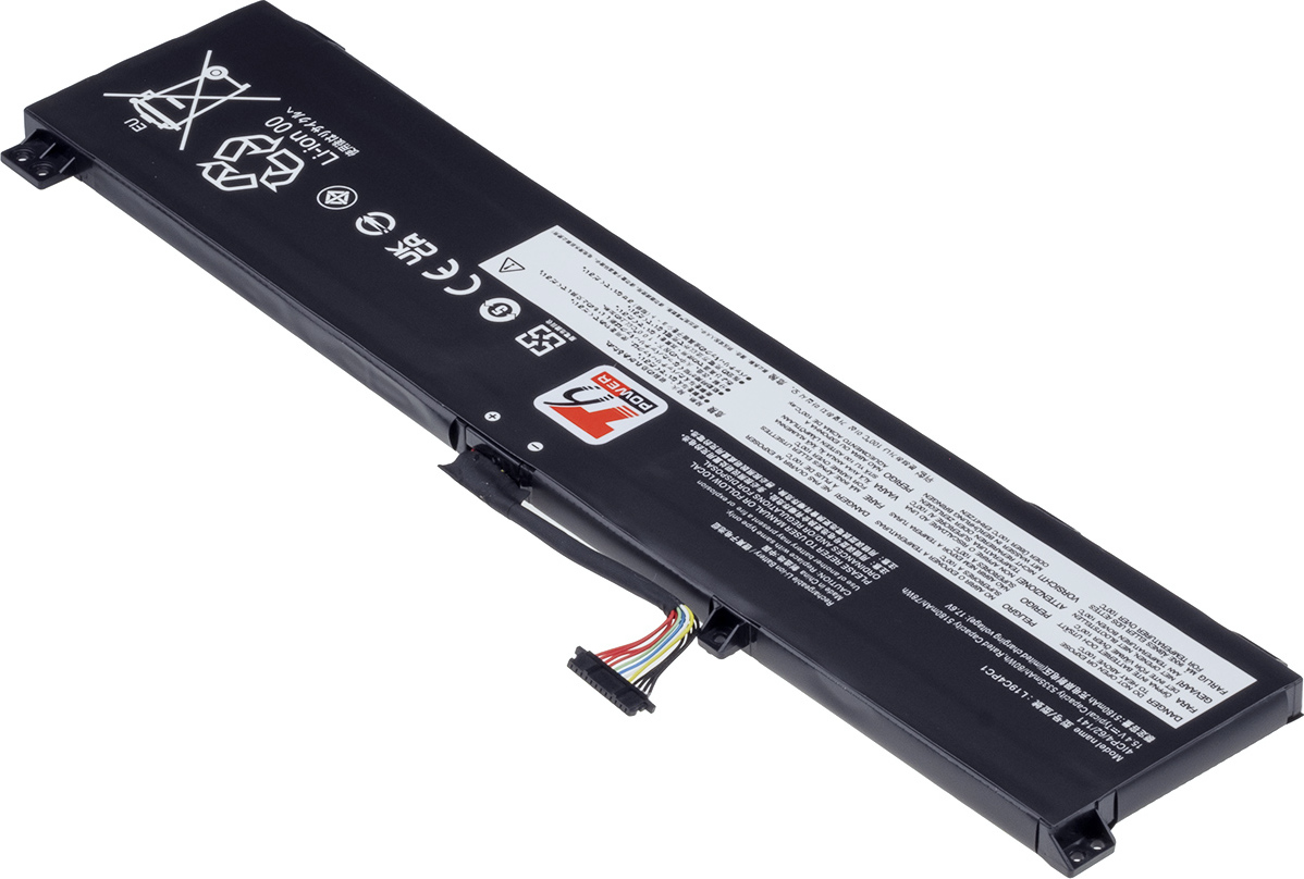 Baterie T6 Power pro Lenovo Legion 5-15ARH05, 5-15IMH05, 5P-15IMH05, 5350mAh, 80Wh, 4cell, Li-pol