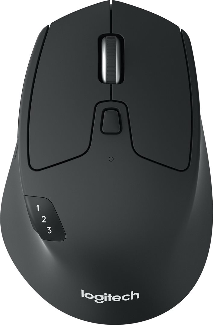 LOGITECH OEM Logitech M720/Ergonomická/Optická/Pro praváky/1 000 DPI/Bezdrátová Bluetooth/Černá