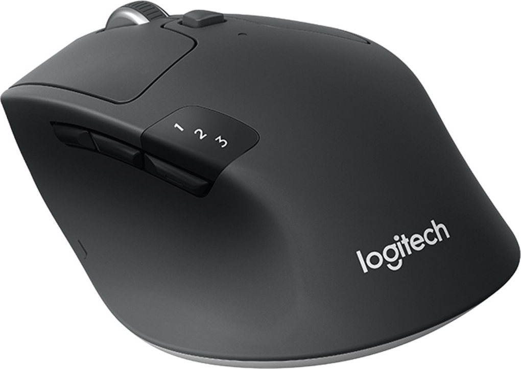 LOGITECH OEM Logitech M720/Ergonomická/Optická/Pro praváky/1 000 DPI/Bezdrátová Bluetooth/Černá