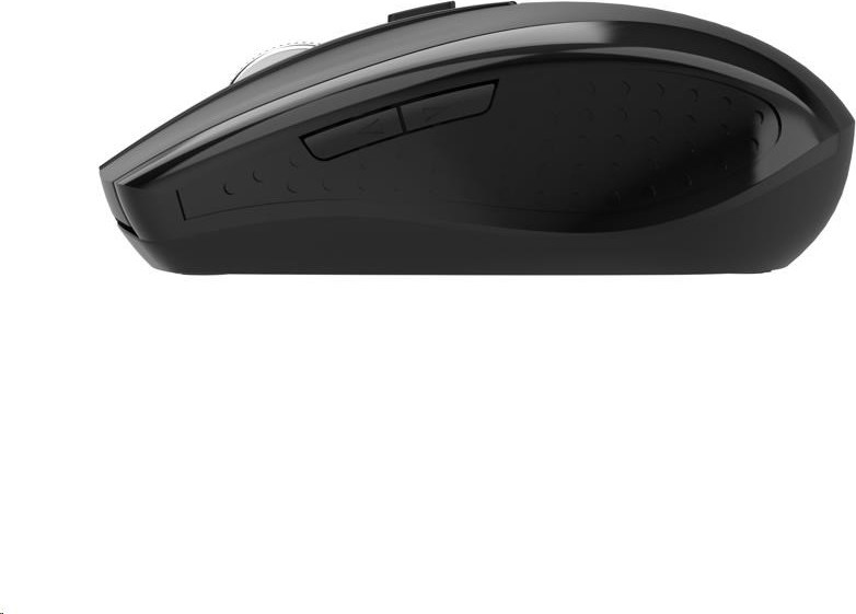 ACER Myš, Wireless mouse MX202 Black - RF 2.4 GHz dongle, DPI 1000/1200/1600, 6 tlačítek
