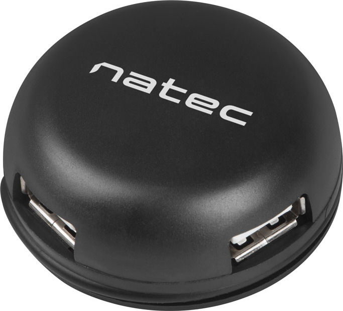Natec BUMBLEBEE rozbočovač 3x USB 2.0 HUB černý