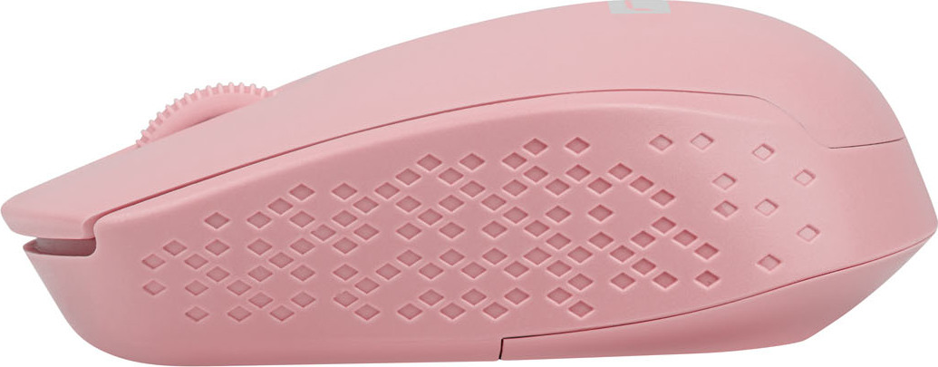Myš Natec STORK/Kancelářská/Optická/1 600 DPI/Bezdrátová USB/Růžová