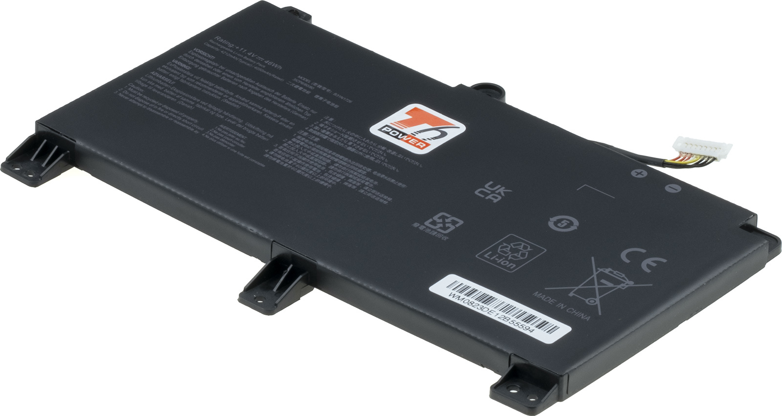 Baterie T6 Power pro Asus ROG Strix G531GT, G731GT, G15 G512LI, 4212mAh, 48Wh, 3cell, Li-poly