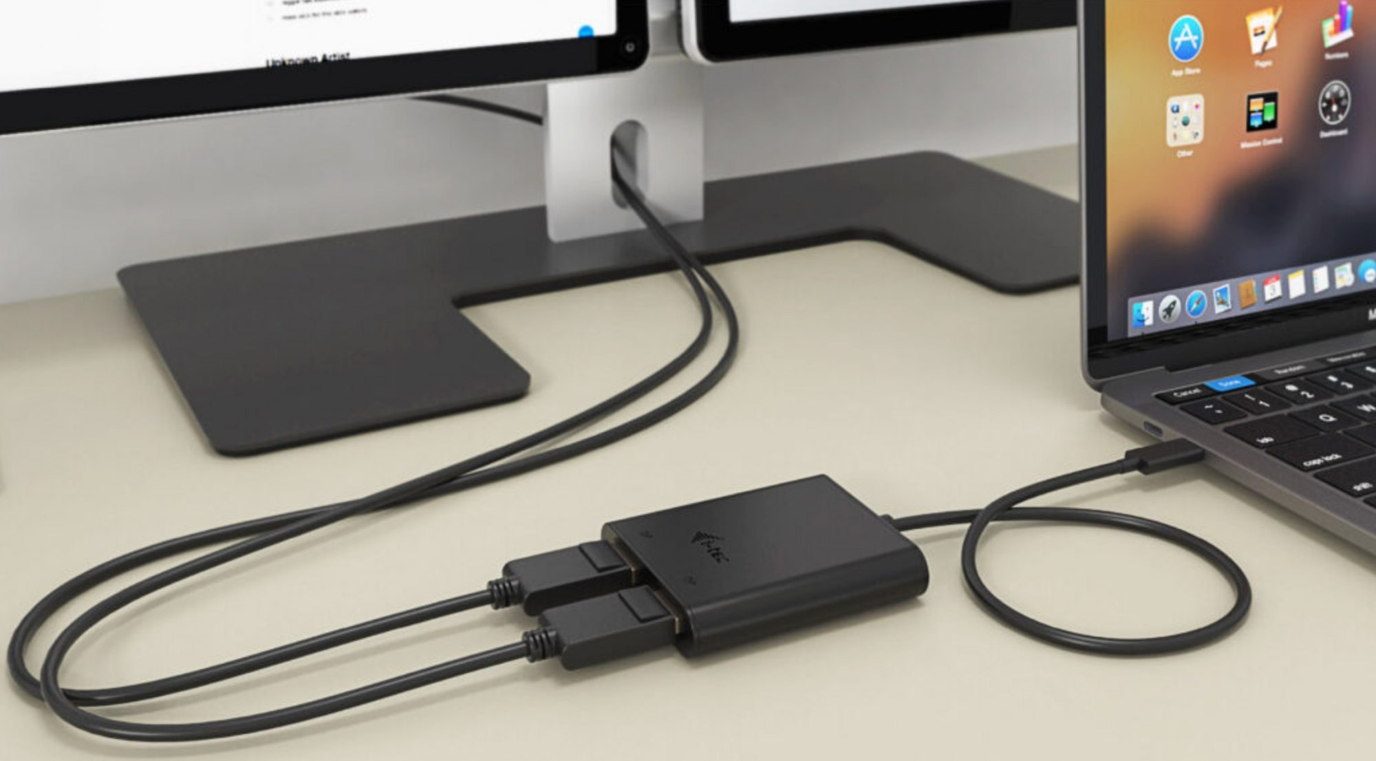 i-tec USB-C Dual 4K/60Hz (single 8K/30Hz) DP Video Adapter